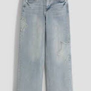 2 Pairs of YMI Girl Jeans StarGirl Wide Leg Jeans &
